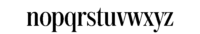 Austin News Headline Condensed Roman Font LOWERCASE
