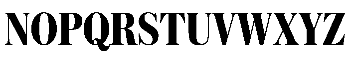 Austin News Headline Condensed Semibold Font UPPERCASE