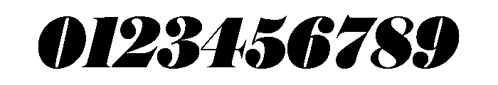 Austin News Headline Condensed Ultra Italic Font OTHER CHARS
