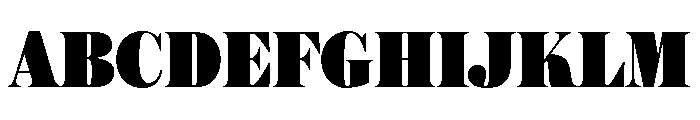 Austin News Headline Condensed Ultra Font UPPERCASE