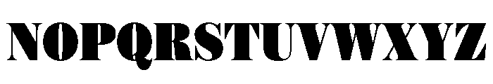 Austin News Headline Condensed Ultra Font UPPERCASE