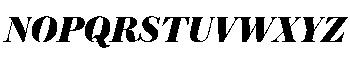 Austin News Headline Extrabold Italic Font UPPERCASE