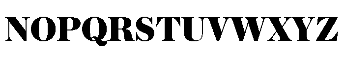 Austin News Headline Extrabold Font UPPERCASE