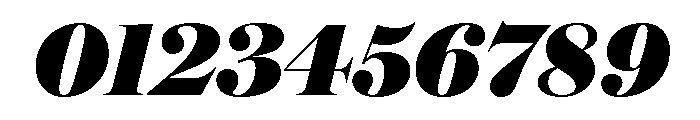 Austin News Headline Fat Italic Font OTHER CHARS