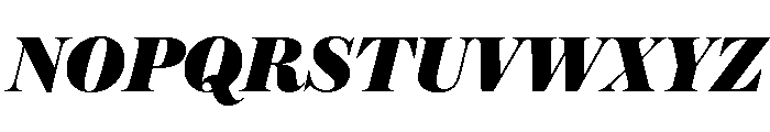 Austin News Headline Fat Italic Font UPPERCASE
