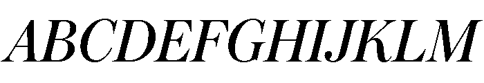 Austin News Headline Italic Font UPPERCASE