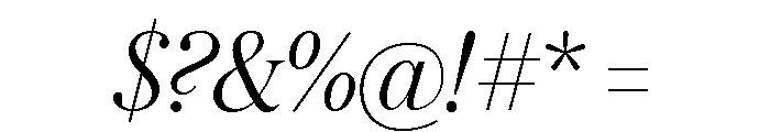 Austin News Headline Light Italic Font OTHER CHARS