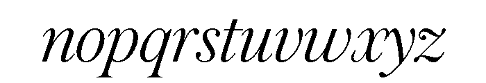 Austin News Headline Light Italic Font LOWERCASE