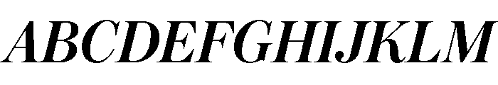 Austin News Headline Medium Italic Font UPPERCASE