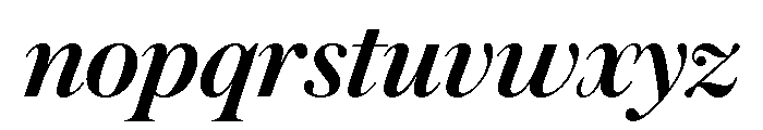 Austin News Headline Medium Italic Font LOWERCASE