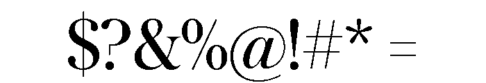 Austin News Headline Roman Font OTHER CHARS