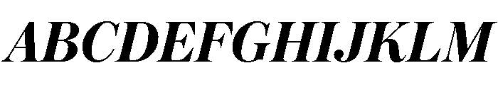 Austin News Headline Semibold Italic Font UPPERCASE