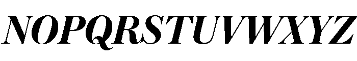 Austin News Headline Semibold Italic Font UPPERCASE