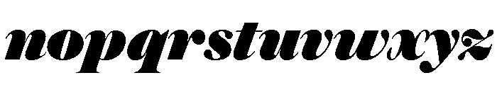 Austin News Headline Ultra Italic Font LOWERCASE