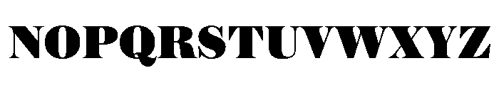 Austin News Headline Ultra Font UPPERCASE