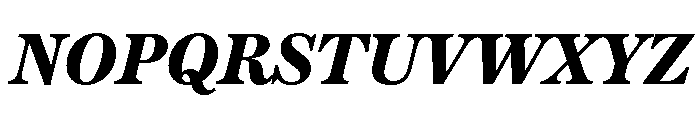 Austin News Text Bold Italic Font UPPERCASE