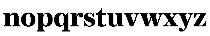 Austin News Text Bold Font LOWERCASE