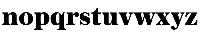 Austin News Text Fat Font LOWERCASE