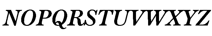 Austin News Text Italic No 2 Font UPPERCASE