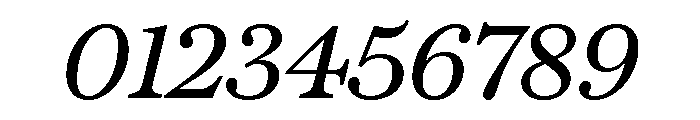 Austin News Text Italic Font OTHER CHARS