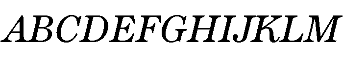 Austin News Text Italic Font UPPERCASE
