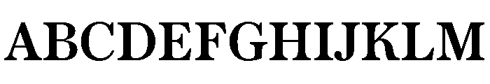 Austin News Text Roman No 2 Font UPPERCASE