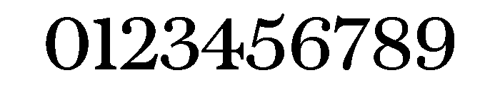 Austin News Text Roman Font OTHER CHARS