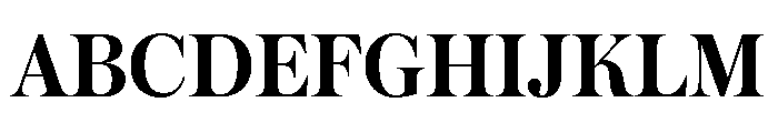 Austin Semibold Font UPPERCASE