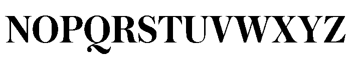 Austin Semibold Font UPPERCASE
