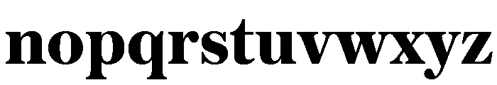 Austin Text Bold Font LOWERCASE