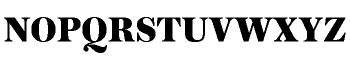 Austin Text Fat Font UPPERCASE