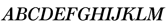 Austin Text Italic No 2 Font UPPERCASE
