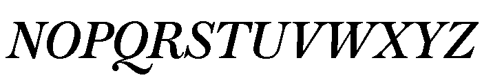 Austin Text Italic No 2 Font UPPERCASE