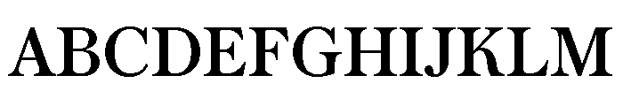 Austin Text Roman No 2 Font UPPERCASE