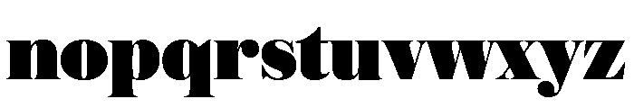 Austin Ultra Font LOWERCASE