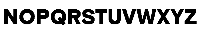 AutoGrotesk ABold Font UPPERCASE