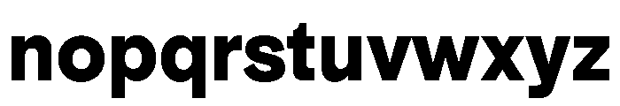 AutoGrotesk ABold Font LOWERCASE
