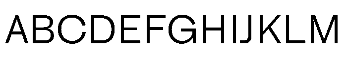 AutoGrotesk ALight Font UPPERCASE