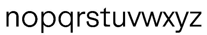 AutoGrotesk ALight Font LOWERCASE