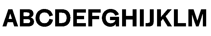 AutoGrotesk ASemibold Font UPPERCASE