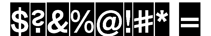 AutoGroteskCameo Full Font OTHER CHARS