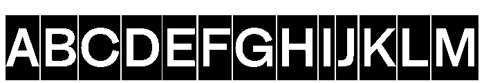 AutoGroteskCameo Full Font UPPERCASE