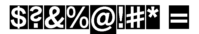 AutoGroteskCameo Part Font OTHER CHARS
