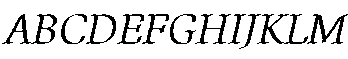 Autopia Italic Font UPPERCASE