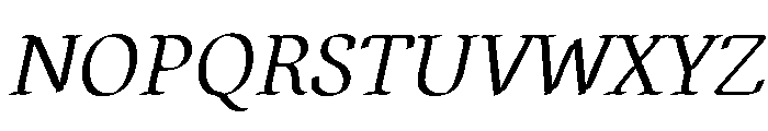 Autopia Italic Font UPPERCASE