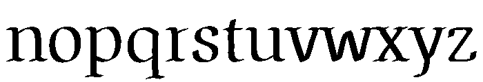 Autopia Regular Font LOWERCASE