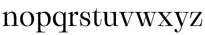 AutreDisplay Regular Font LOWERCASE