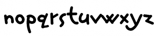 AuktyonZ Bold Font LOWERCASE