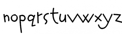 AuktyonZ Regular Font LOWERCASE