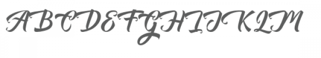 Auntekhno Script Font UPPERCASE